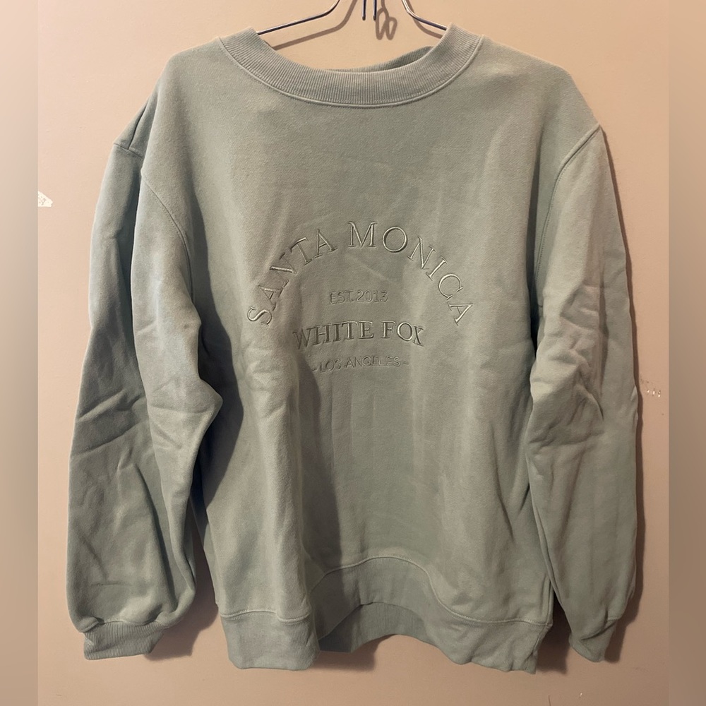 White Fox Boutique Best Of Both Oversized Crewneck